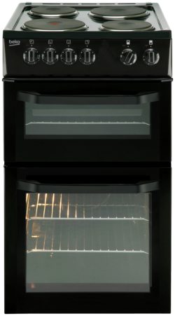 Beko - BD531A Single - Electric Cooker - Black